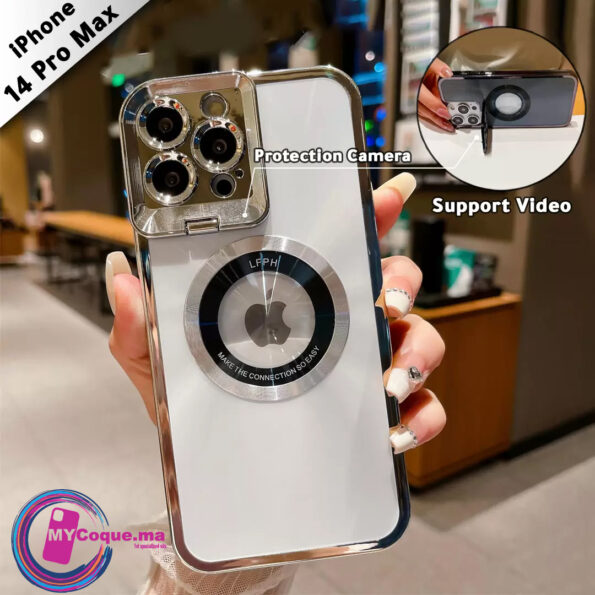 Coque iPhone 14 Pro Max MagSafe/Magnétique/Support Caméra