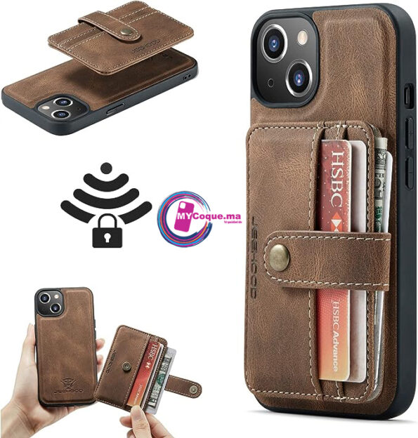 Coque Portefeuille iPhone 1314