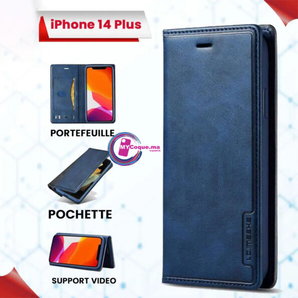 Portefeuille 14PLUS Cuir