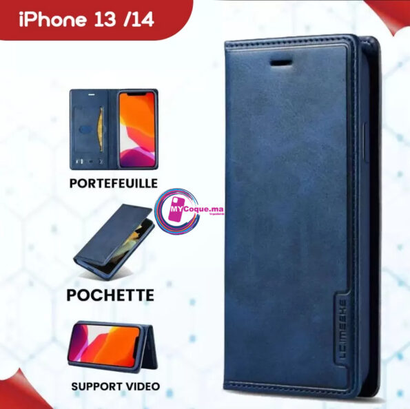 Pochette iPhone CUIR