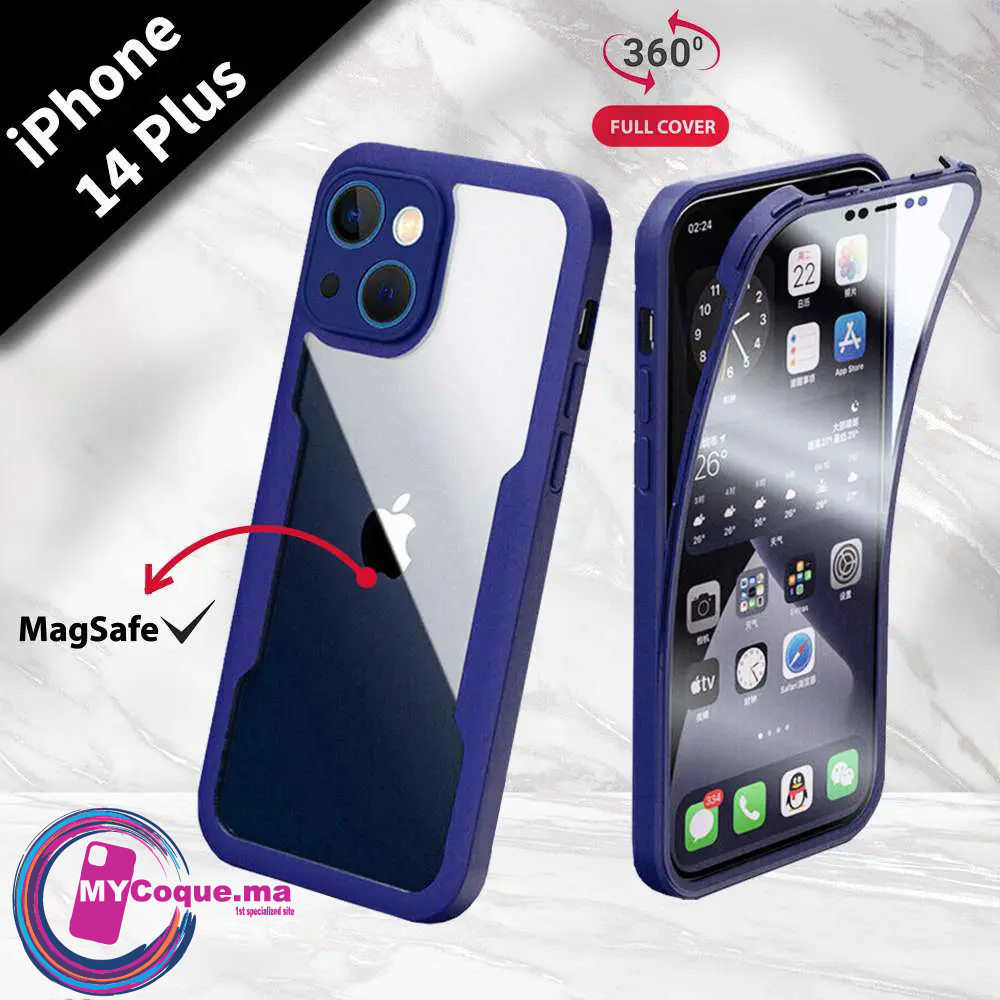 Coque iPhone 14Plus Protection 360