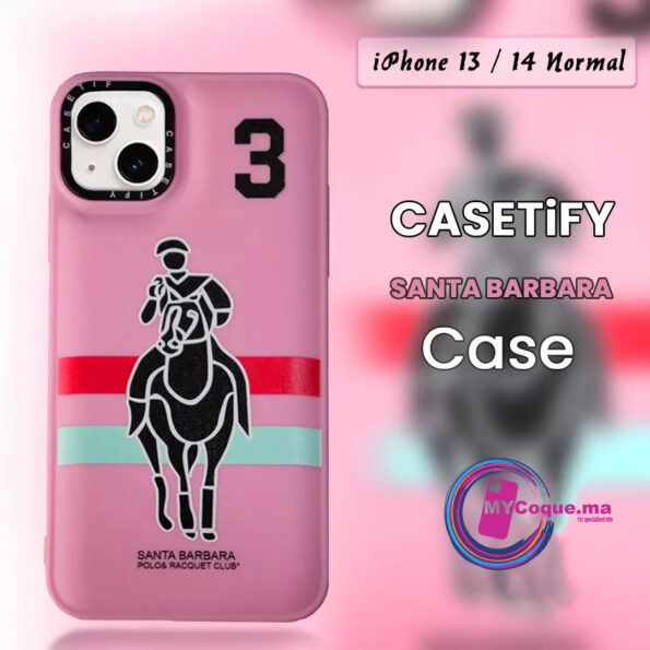 Coque iPhone 13 / 14 Normal BARBARA Rose