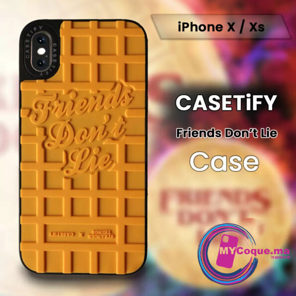 Coque iPhone X / Xs Friends Don’t Lie