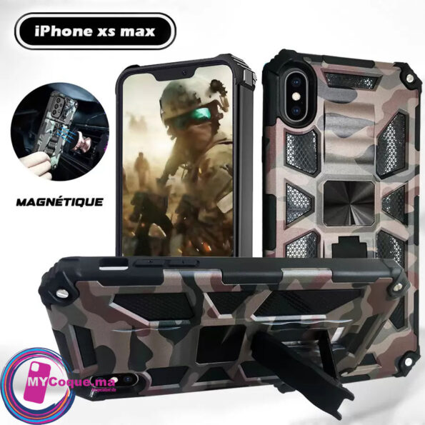 Coque iPhone Xs max Militaire