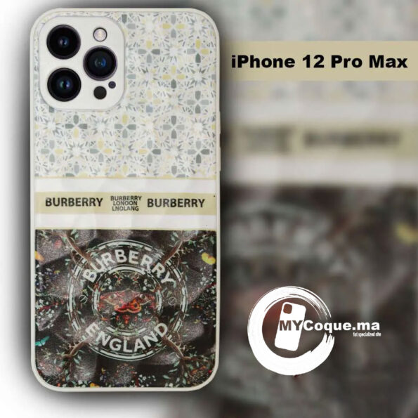 Coque iPhone 12 Pro Max BURBERRY