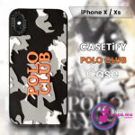 Coque iPhone X / Xs POLO CLUB