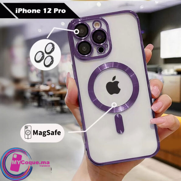 Coque iPhone 12 Pro Magsafe Lens Protector