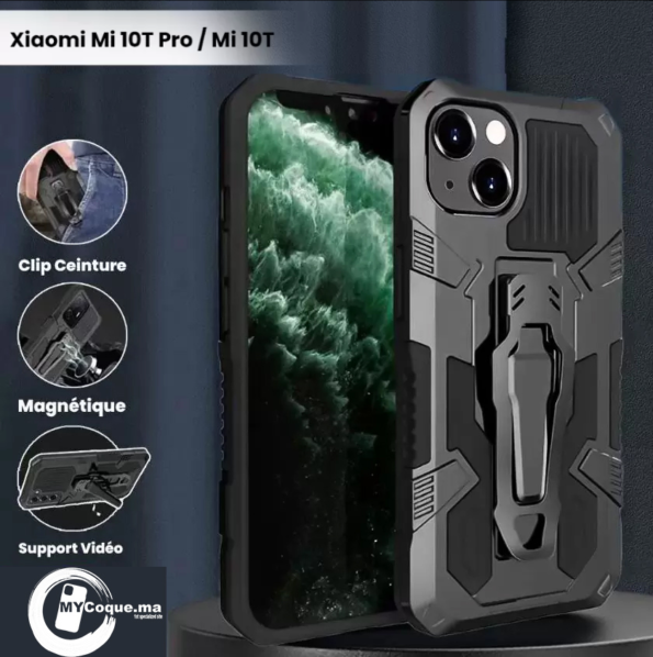 Coque  Xiaomi Béquille Clip Ceinture