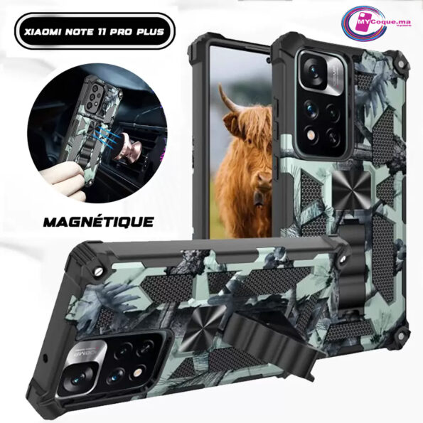 Coque RedmiNote11Proplus Militaire
