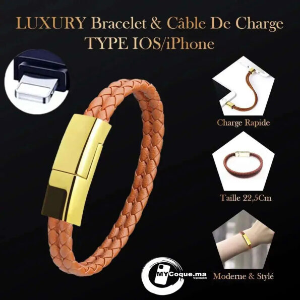 Bracelet USB Cuir