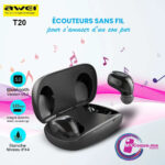 Écouteurs sans fil AWEI T20